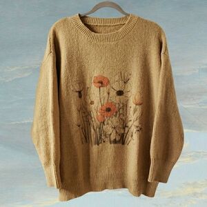 NEW! Wildflower Soft Beige Sweater (copy)